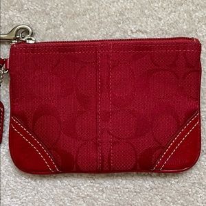 Coach Factory wristlet